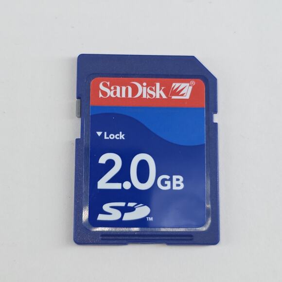SanDisk 2GB SD Class 2 Camera Memory Card - Picture 2 of 3